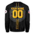 Pittsburgh Steelers Sweatshirt Personalized Football For Fan- NFL