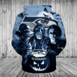 Seattle Seahawks Hoodies 3D Halloween Horror Night Sweatshirt Pullover