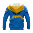 Los Angeles Chargers Drinking Style Print 3D Hoodie