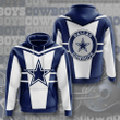 Dallas Cowboys Usa 135 Hoodie Custom For Fans - NFL