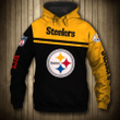 NFL Pittsburgh Steeler 3D Hoodie Sweatshirt