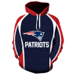 Américain New England Patriots Hoodies 3D