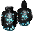 NFL Miami Dolphins Hoodie Limited Skull Edition All Over Print