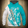 Miami Dolphins Hoodie Cartoon Player Custom Sweatshirt - NFL