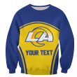 Los Angeles Rams Sweatshirt Curve Style Sport- NFL