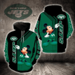 NFL New York Jets Mickey Limited Full Printed 3D Hoodie