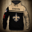 Cheap New Orleans Saints Hoodies 3D Sweatshirt Pullover