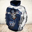 Tennessee Titans Zip Hoodies Custom Death Gift For Men - NFL