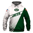 New York Jets Zip Hoodie Sweatshirt Gift For Fan - NFL