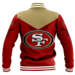 San Francisco 49ers Baseball Jacket Drinking style - NFL