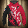 Atlanta Falcons Hoodie Cartoon Player Custom Sweatshirt - NFL