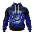 Indianapolis Colts Hoodies Halloween Custom Name & Number