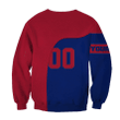 New York Giants Sweatshirt Curve Style Custom- NFL
