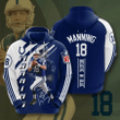 Indianapolis Colts Peyton Manning Usa 1057 Hoodie Custom For Fans - NFL