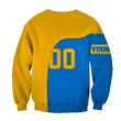 Los Angeles Chargers Sweatshirt Curve Style Custom- NFL