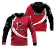 Atlanta Falcons Hoodie Curve Graphic Gift For Men - NFL