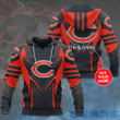 Personalized NFL Chicago Bears sport Style Printed Hoodie