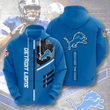 NFL Detroit Lions 3D Hoodie Zip Sweatshirt Custom Full personalize Personalized Trending Gift