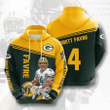 Green Bay Packers Brett Favre Usa 753 Hoodie Custom For Fans - NFL