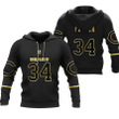 Chicago Bears Walter Payton #34 Great Player NFL Black Golden Edition Vapor Limited Jersey Style Custom Gift For Bears Fans Hoodie