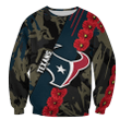 Houston Texans Sweatshirt Sport Style Keep Go on- NFL