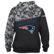 New England Patriots Military Hoodies 3D Sweathsirt Long Sleeve
