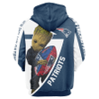 Nfl New England Patriots Groot Hugs 3D Hoodies And Zippered Hoodies All Over Print Hoodie For Men For Women TNT-00314-AUH