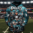 NFL Philadelphia Eagles 3d Hoodie For Men For Women All Over Printed Hoodie 14 DS0-06332-AUH