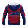 New York Giants Flame Ball Print 3D Hoodie
