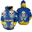 Los Angeles Rams Hoodie Skull For Halloween Graphic - NFL