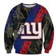 New York Giants Sweatshirt Sport Style Keep Go on- NFL