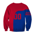 Buffalo Bills Sweatshirt Curve Style Custom- NFL