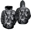 NFL Oakland Raiders Halloween With 3d Hoodie 3314 TNT-06499-AUH