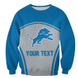 Detroit Lions Sweatshirt Curve Style Sport- NFL