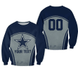 Dallas Cowboys Sweatshirt Curve Style Sport- NFL