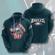 Philadelphia Eagles Usa 60 Hoodie Custom For Fans - NFL