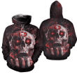 NFL San Francisco 49ers Skull 3D Hoodie For Men For Women All Over Printed Hoodie TNT-03086-AUH