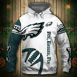 Philadelphia Eagles Hoodie Graphic Balls Sweatshirt Pullover - NFL