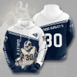 Los Angeles Rams Todd Gurley Ii Usa 807 Hoodie Custom For Fans - NFL
