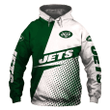 New York Jets Hoodie Long Sleeve Sweatshirt For Fan - NFL