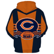 Chicago Bears Hoodies 3D