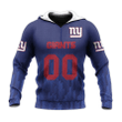 New York Giants Hoodie Logo Sport Ombre Print 3D Hoodie