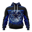 Dallas Cowboys Hoodies Halloween Custom Name & Number
