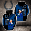 NFL Indianapolis Colts Mickey Limited Full Printed 3D Hoodie