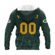 Green Bay Packers Hoodie Logo Sport Ombre - NFL