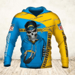 Los Angeles Chargers Hoodies Custom Death Gift For Men - NFL