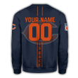 Chicago Bears Sweatshirt Personalized Football For Fan- NFL