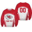 Kansas City Chiefs Sweatshirt Curve Style Sport- NFL