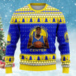 Kevon Looney Golden States Warriors Gold Blooded NBA Print Christmas Sweater