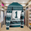 Jalen Hurts Philadelphia Eagles Hurts So Good Number 1 NFL Print Christmas Sweater